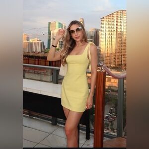 🔥🔥zara  Gingham Mini Dress